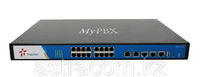 YEASTAR MyPBX U520 , IP-АТС, 1U , 2*Е1,16*RJ11, поддержка FXO, FXS