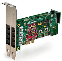 Плата Sangoma A200 аналоговая A20003DE 6 FXO analog card w/ EC HW PCIe с эхоподавлением