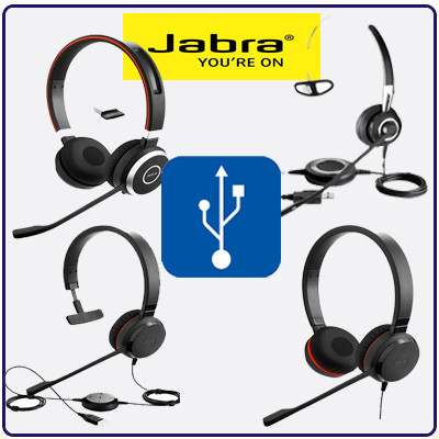 Проводные гарнитуры Jabra (USB разъем)
